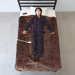山善 3D電気毛布 掛敷兼用 188×130c...の詳細画像3