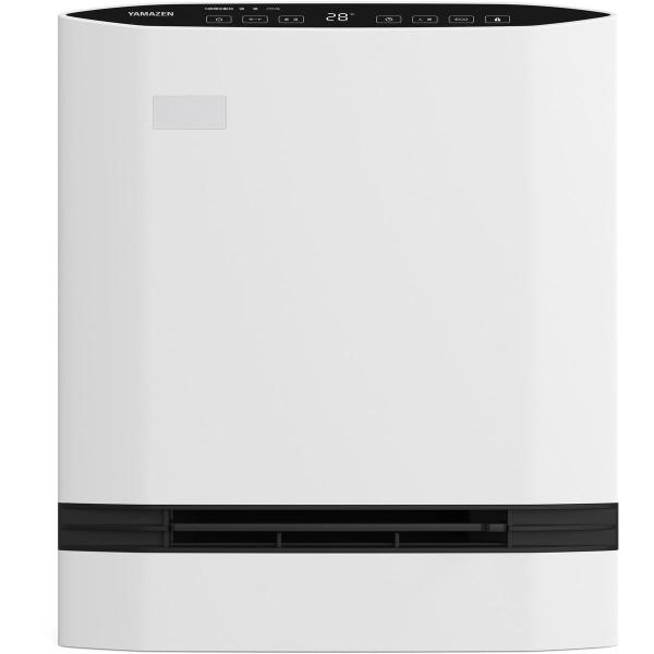 山善 大風量セラミックヒーター パネル型 温度/人感センサー 切タイマー 1200W DSF-SU1...