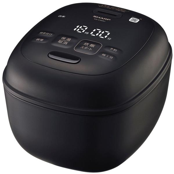 SHARP シャープ マイコン炊飯器 黒厚釜 炊飯ジャー 3合炊き ブラック　KSCS05JB KS...