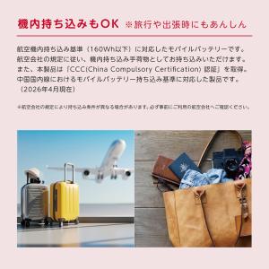 ドコモ純正 準固体モバイルバッテリー01M ホ...の詳細画像5