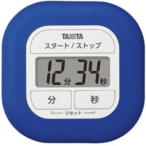 タニタ くるっとシリコーンタイマー ブルー TD-420-BL