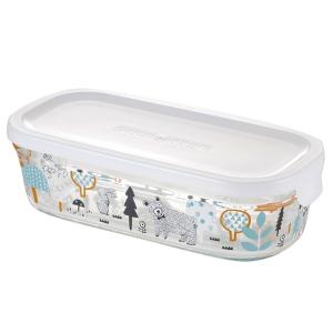 AGCテクノグラス 保存容器 パック＆レンジ 500ml 電子レンジオーブン食洗器対応 B3246-SNE