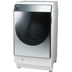 SHARP ドラム式洗濯乾燥機シルバー系 左開き ES-W113-SL