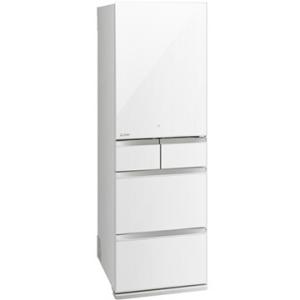 三菱電機 MBシリーズ 5ドア冷蔵庫451L 真ん中野菜室 クリスタルピュアホワイト （右開き）【大型商品（設置工事可）】 MR-MB45G-W