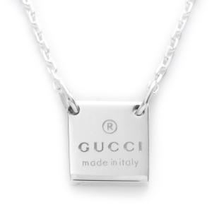 GUCCI(グッチ) ユニセックス ネックレス シルバー SILVER 223514-J840081...