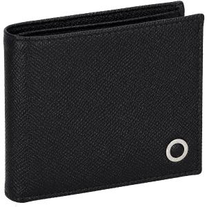 BVLGARI 二つ折り財布 黒 レザー BVLGARI（ブルガリ） 二つ折り財布 メンズ ブランド BVLGARI 280899