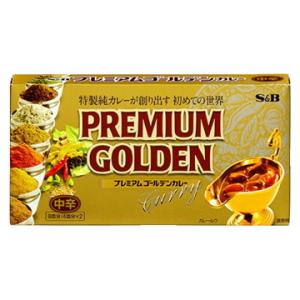 エスビー食品 S＆B  プレミアムゴールデンカレー  中辛  160g  x  10