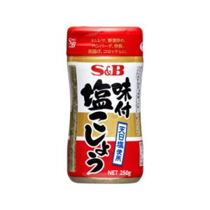 S＆B  味付塩こしょう  250g  x  5