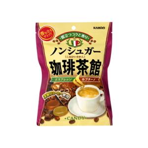 カンロ ノンシュガー珈琲茶館  72g  x  6