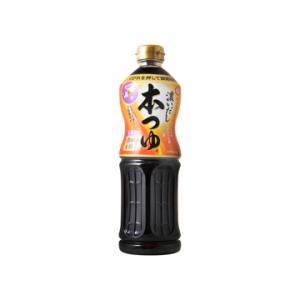 キッコーマン食品 キッコーマン  濃いだし本つゆ  1L  x  12