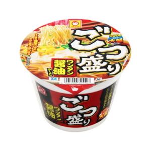 東洋水産 マルちゃん  ごつ盛り  ワンタン醤油  カップ  117g  x  12｜hikaritv