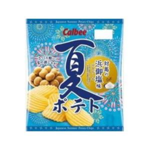 カルビー 夏ポテト 対馬の浜御塩味 65g
