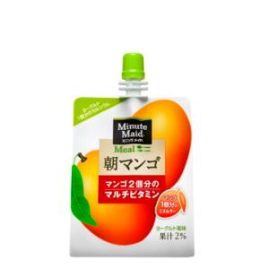 [送料無料]ミニッツメイド 朝マンゴ 180g×96本(24本×4箱) ケース売り まとめ買い｜hikaritv