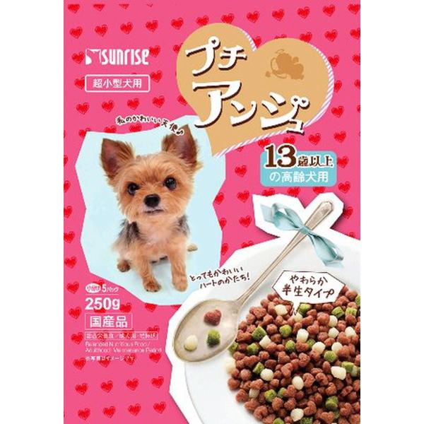 マルカン プチアンジュ 超小型犬 13歳以上の高齢犬用250g×12袋