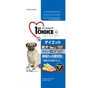 アースペット ファーストチョイス成犬ダイエット小粒2.7kg×4袋｜hikaritv