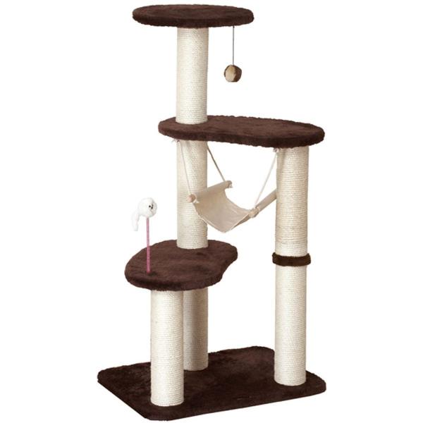 ドギーマンハヤシ キャティーマン キャティースクラッチリビング ハンモックタワー