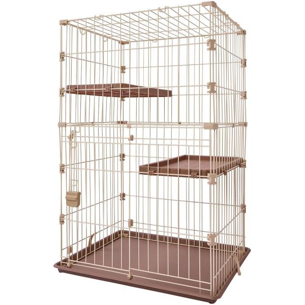 ペティオ ADD.MATE 猫用 ベーシックキャットケージ ナチュラル