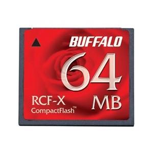 バッファロー コンパクトフラッシュ ハイコストパフォーマンスモデル 64MB RCF-X64MY