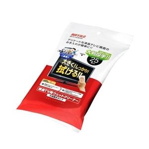 バッファロー（サプライ） 液晶TV用ウェットクリーナー 大判サイズ 25枚入り BSTV14CWP2...