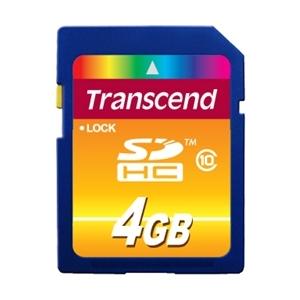 トランセンドジャパン C10(SD card) TS4GSDHC10｜hikaritv