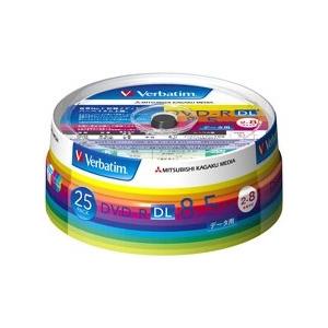 Verbatim DVD-R DL 8.5GB 8倍速対応 25枚 白 DHR85HP25V1