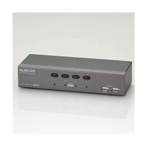 Elecom 法人向けvga切替器 Kvm Nvu4 ひかりtvショッピング 通販 Paypayモール