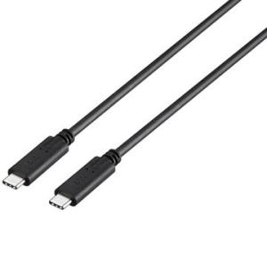 バッファロー（サプライ） USB3.1 Gen2ケーブル(C-C) PD(3A) 1m ブラック B...