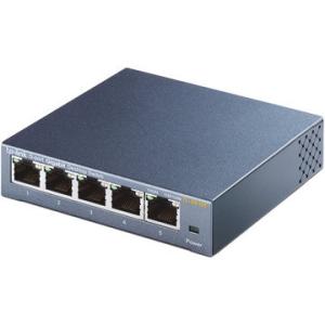 TP-Link 5ポート 10/100/1000Mb デスクトップ スイッチ TL-SG105(UN)｜hikaritv