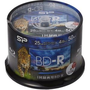 シリコンパワー(Silicon Power) 録画用BD-R 1-4x IJP対応 50枚スピンドル...