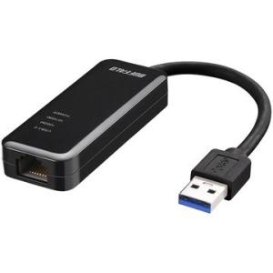 バッファロー Giga USB3.0対応 有線LANアダプター ブラック LUA4-U3-AGTE-...