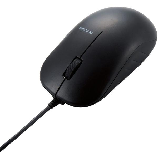 エレコム 高耐久USB光学式有線マウス/3ボタン/RoHS/ブラック M-K7URBK/RS