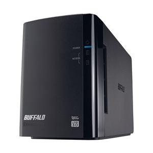 バッファロー ミラーリング機能 USB3.0用 外付HDD 2ドライブ 4TB HD-WL4TU3/R1J｜hikaritv