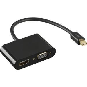 BUFFALO miniDP-HDMI・VGA変換アダプター 0.15m ブラック BMDPHDVG...