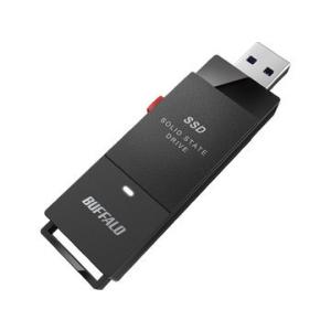 バッファロー 抗ウイルス抗菌ポータブルSSD USB3.2 スティック 250GB SSD-PUTVB250U3-B｜hikaritv