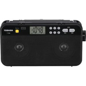 TOSHIBA FM/AMステレオホームラジオ (ブラック) TY-SR66(K)｜hikaritv