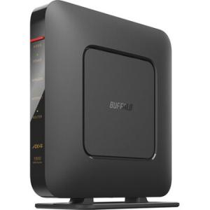 BUFFALO 無線LAN親機 1201+573Mbps ブラック WSR-1800AX4B/DBK