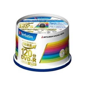 Verbatim DVD-R 録画用120分 1-16x 50枚 IJ対応ホワイト VHR12JP5...