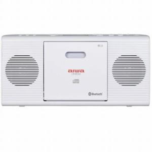 aiwa Bluetooth対応CDラジオ ホワイト CR-BS50W｜hikaritv
