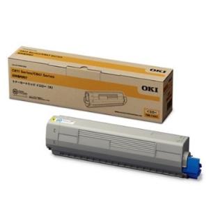 OKI トナーカートリッジ(大) イエロー (MC8シリーズ/C8シリーズ) TNR-C3LY2