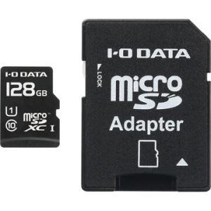 アイ・オー・データ機器 UHS1 microSDXCカード SDアダプタ付 128GB EX-MSD...