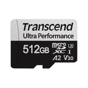 トランセンドジャパン microSDXC CL10 UHS-I U3 V30 A2 512GB TS...