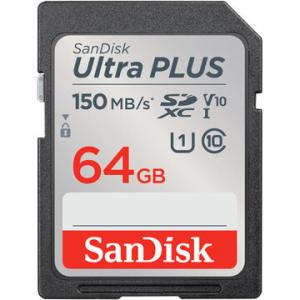 サンディスク ウルトラ プラス SDXC UHS-I カード 64GB SDSDUWC-064G-J...