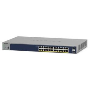 NETGEAR Inc. POE+ (190W) ギガ24ポート スマートスイッチ GS724TP-...