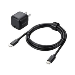 エレコム AC充電器/USB-Cx1/ケーブル付/1.5m/ブラック MPA-ACCP7620BK｜hikaritv