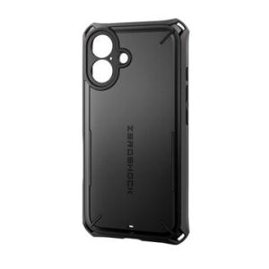 エレコム iPhone16/ゼロショックケース/Solid/極限保護/ブラック PM-A24AZEROSBK｜ひかりTVショッピングYahoo!店
