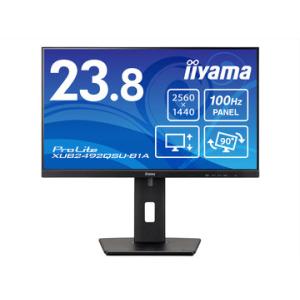iiyama 液晶ディスプレイ 23.8型/WQHD 2560×1440 XUB2492QSU-B1...