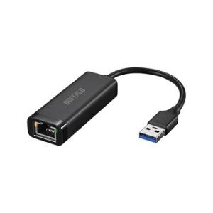 バッファロー Giga USB3.2 Gen1 LANアダプター Type-A ブラック LUA6-...