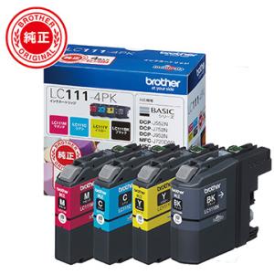 ブラザー工業 インクカートリッジ お徳用4色パック LC111-4PK