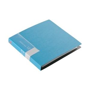 バッファロー（サプライ） CD&DVDファイルケース ブックタイプ 12枚収納 ブルー BSCD01F12BL｜hikaritv