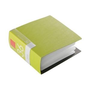 BUFFALO CD&DVDファイルケース ブックタイプ 36枚収納 グリーン BSCD01F36GR｜hikaritv